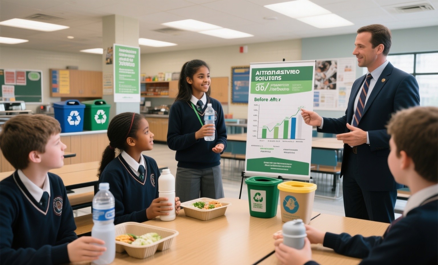 Plastic-free school challenges: how environmental campaigns teach leadership and systems thinking
