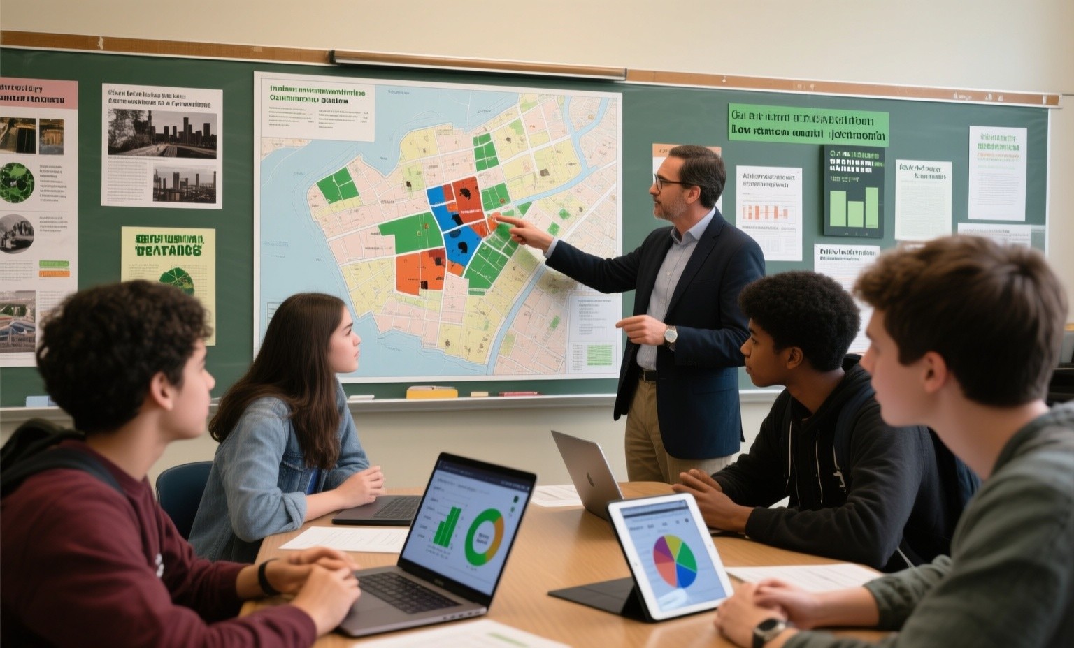 Teaching environmental justice: how students learn about pollution’s unequal impact on communities