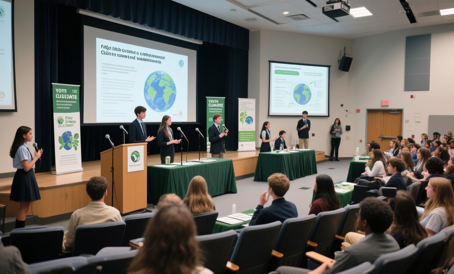 Youth climate conferences: how student-organized environmental events build leadership and communication skills