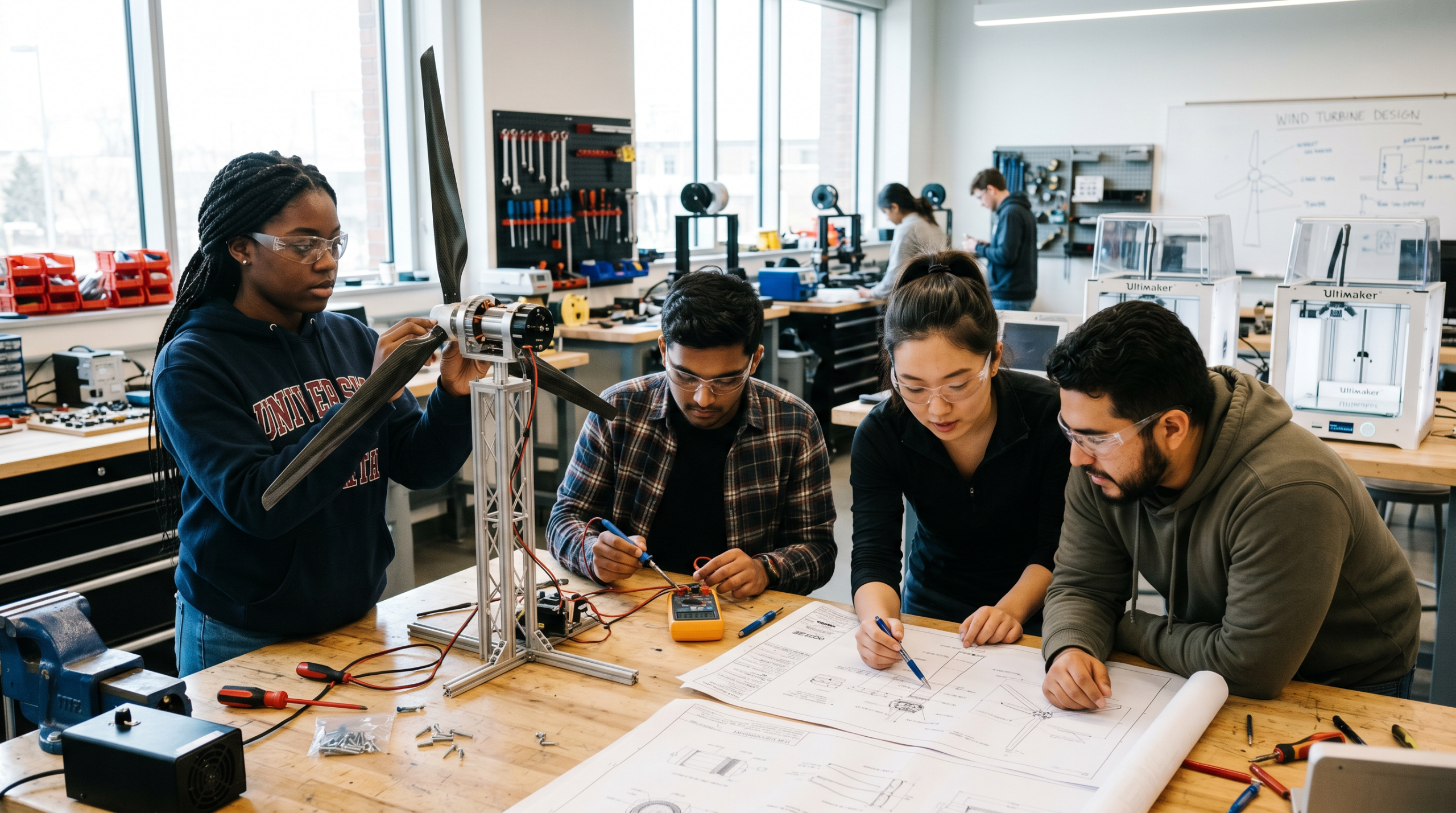 Student-built wind turbines: How renewable energy projects develop engineering and problem-solving skills